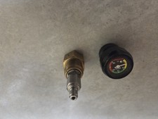 Weihrauch Refill Adapter And  Gauge