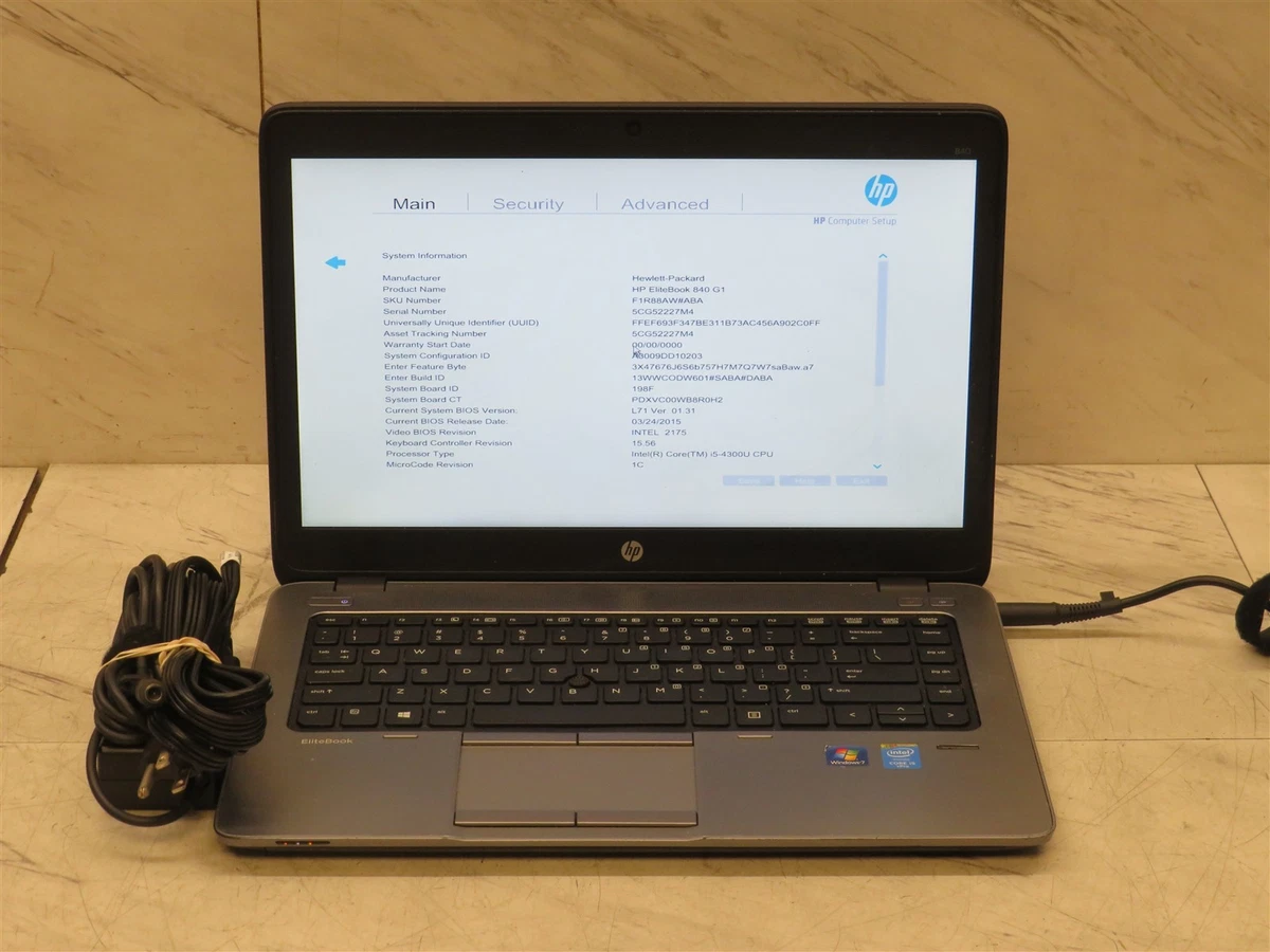 HP ProBook Intel Core i5 4th Gen. PC Laptops & Netbooks 14-14.9 in