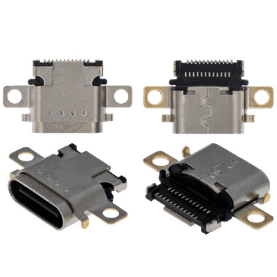 Charging port soldering required - 24 Pin - Type C - 4 Anchor Points (C328)