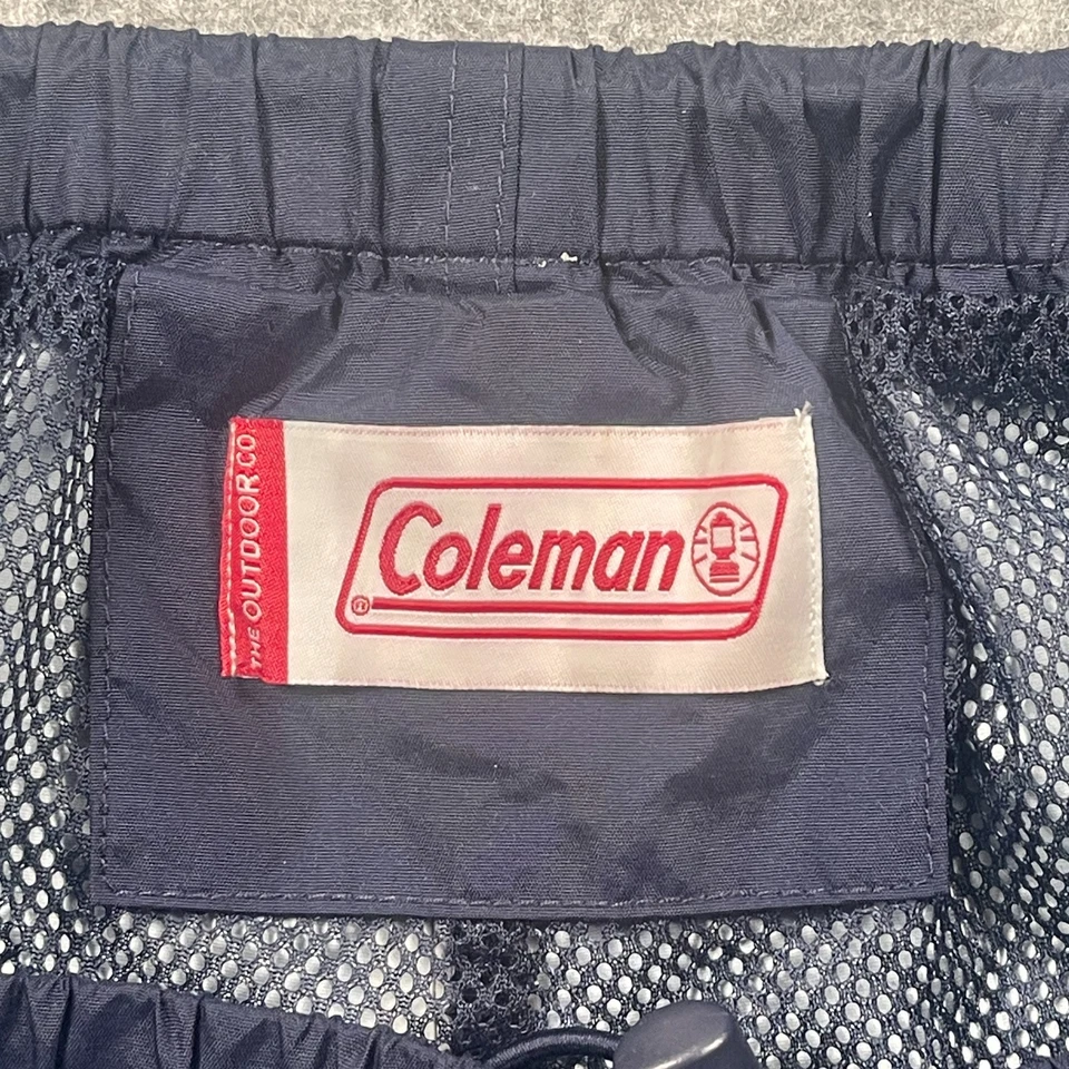 Men’s Large Rain Pants Navy Waterproof Coleman Outdoor Hiking Camping Overtrouse - Image 4 of 4