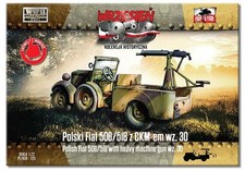 First To Fight Kits 125 1:72 Polski Fiat 508/518 with heavy machine gun wz.30