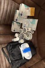 Medline Double Electric Breast Pump Set with Bottles Storage Bags