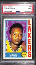 1974 TOPPS #49 ELMORE SMITH PSA 9 Mint 98098808 