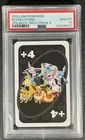 2020 UNO POKEMON JPN BACK-WILD-DRAW 4 EEVEELUTIONS PSA 10