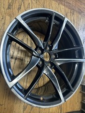 For 2020 - 22 Used Toyota Gr Supra Rear Wheelrim Black Polished 19x10