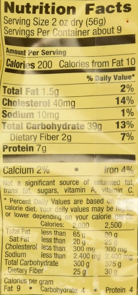 German Egg Noodles - Thin ( 17.6 Oz ) - Image 2 of 4