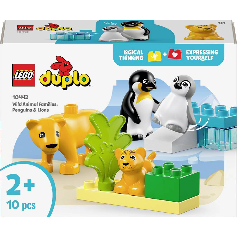 10442 LEGO  DUPLO  Wildtier-Familien: Pinguine und Löwen