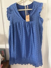 Jardín By Macros Blue Dress