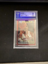 1995-96 Topps Finest Dish & Swish Scottie Pippen #DS4 BGS 9 Graded