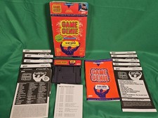 Vintage Galoob Game Genie SNES Super Nintendo CIB Complete Lot w/ 10 Code Update