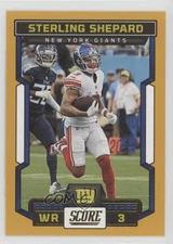 2023 Score Gold Sterling Shepard #237 1a7j