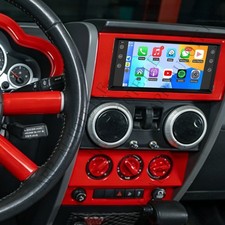 Android15 Car Radio For 2007-2017 Jeep Wrangler Jk Carplay Gps Mp5 Player 264gb