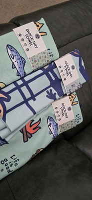 NWT Life is Good Outdoor Theme Quick-Dry Towel Soft Moisture Wicking 72.5'' x 30''