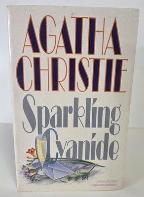 Sparkling Cyanide by Agatha Christie, Harper Paperbacks Edition Mystery, 1992