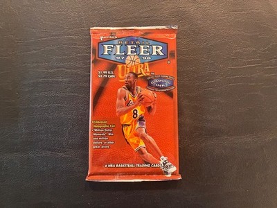 1997 /1998 Fleer Ultra Basketball Pack - Kobe & Jordan Inserts?  1 PACK Series 1