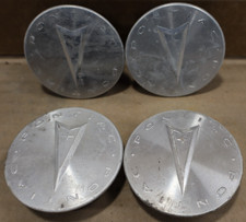 Oem Used Set Of 4 Pontiac Center Caps 9593169 9594156 9595157