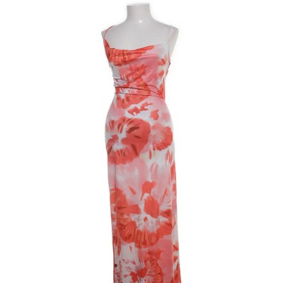 Micas, Maxikleid, Größe: M, Rot/Weiß/Mehrfarbig, Elasthan/Polyester, Batik #TUE
