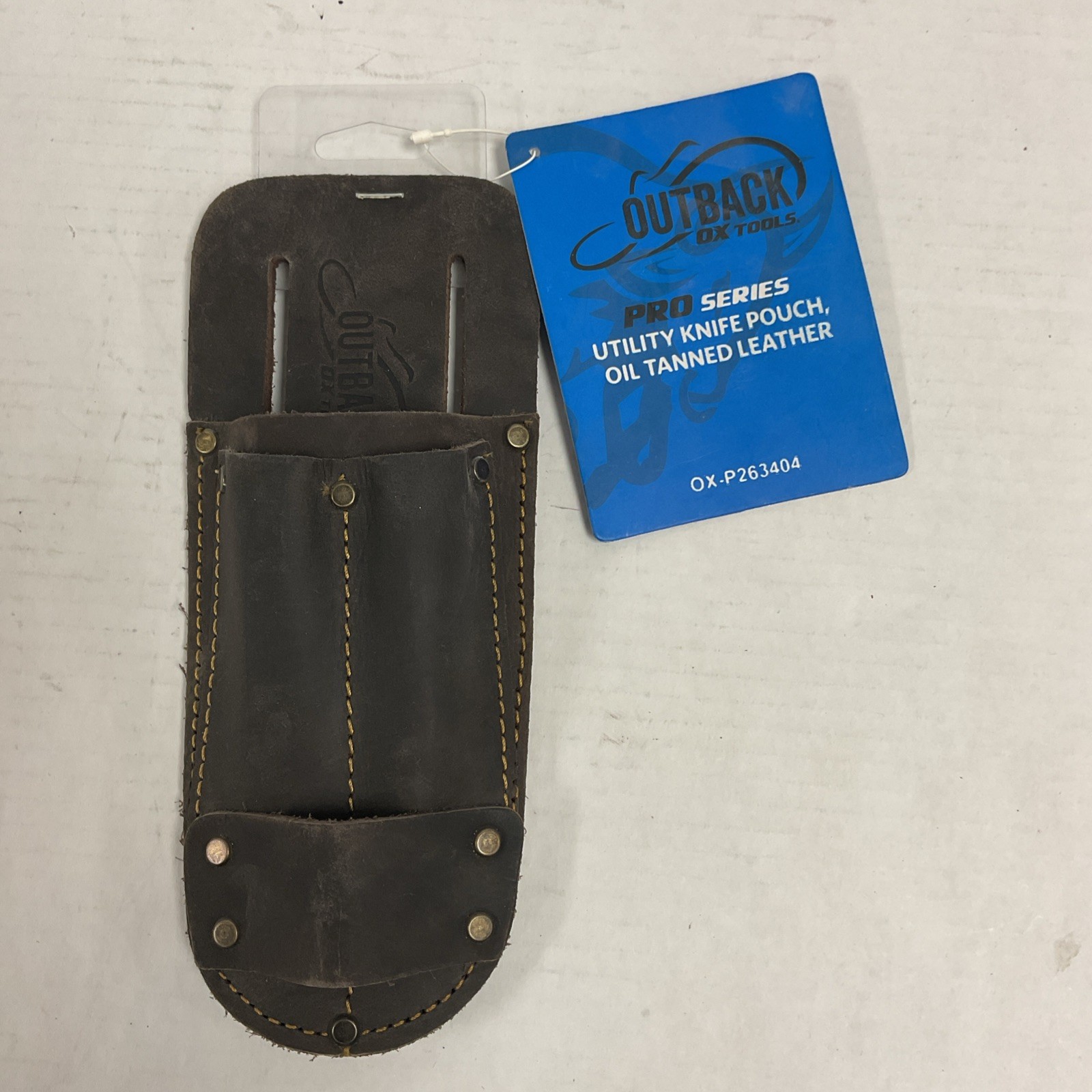 Pouch - Heavy Duty Oil-tanned Leather