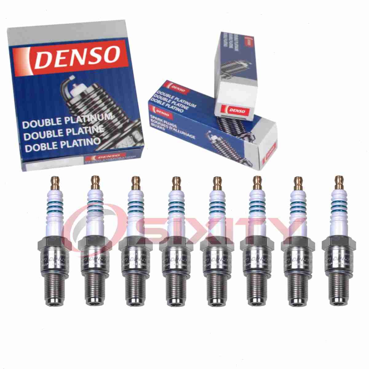 8 pc DENSO 3273 Spark Plugs for PK22PR8 98079-578-7T 4853 22401-53J07 ql