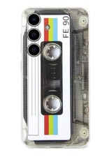Shockproof Scratchproof Case for Galaxy S25 with TPU Soft Bumper Retro Design