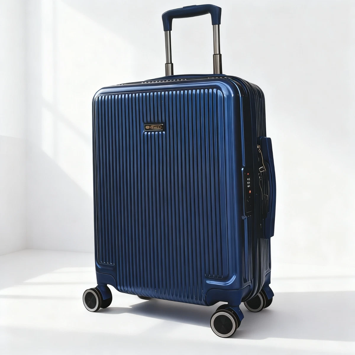 Valigia Rigida Trolley Clicktostyle 56L, ABS+PC, 4 Ruote, Manico Telescopico, Nuova