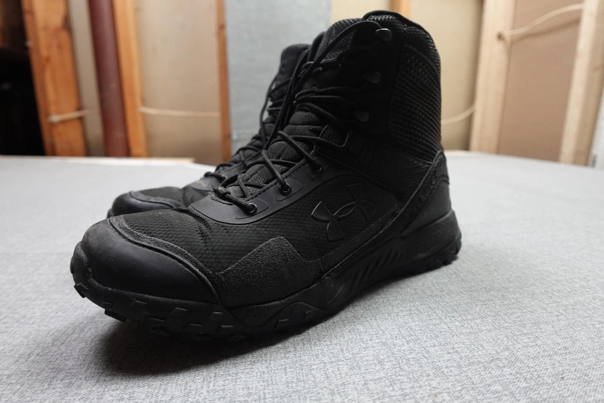Under Armour Combat Boot Mens Size 10 Black Valsetz RTS Tactical Lace Up Work Under Armour Valsetz RTS 1.5 Military Black Lace Up Tactical  main image 3