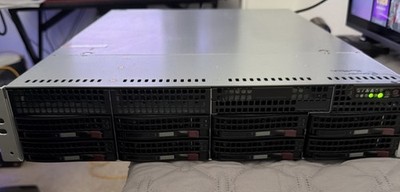 Supermicro X11SPL-F 2U Server Xeon Silver 4110 32GB 4x 960GB SSD MegaRAID