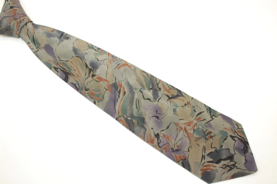 Corbata de seda HARRI'S LOOK Hecha en Italia F84121 Foto 2 de 4