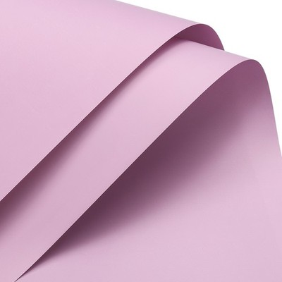 Pearlescent Film Flower Wrapping Paper 22.8x22.8 Inch Purple Pack of 20