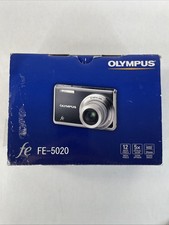 Olympus FE-5020 Digital Camera 12.0MP White CiB W Extra Accessories Bundl TESTED