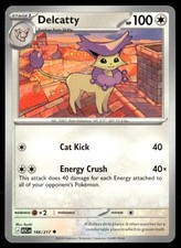 Delcatty Ascended Heroes 166/217 Uncommon Pokemon Near Mint