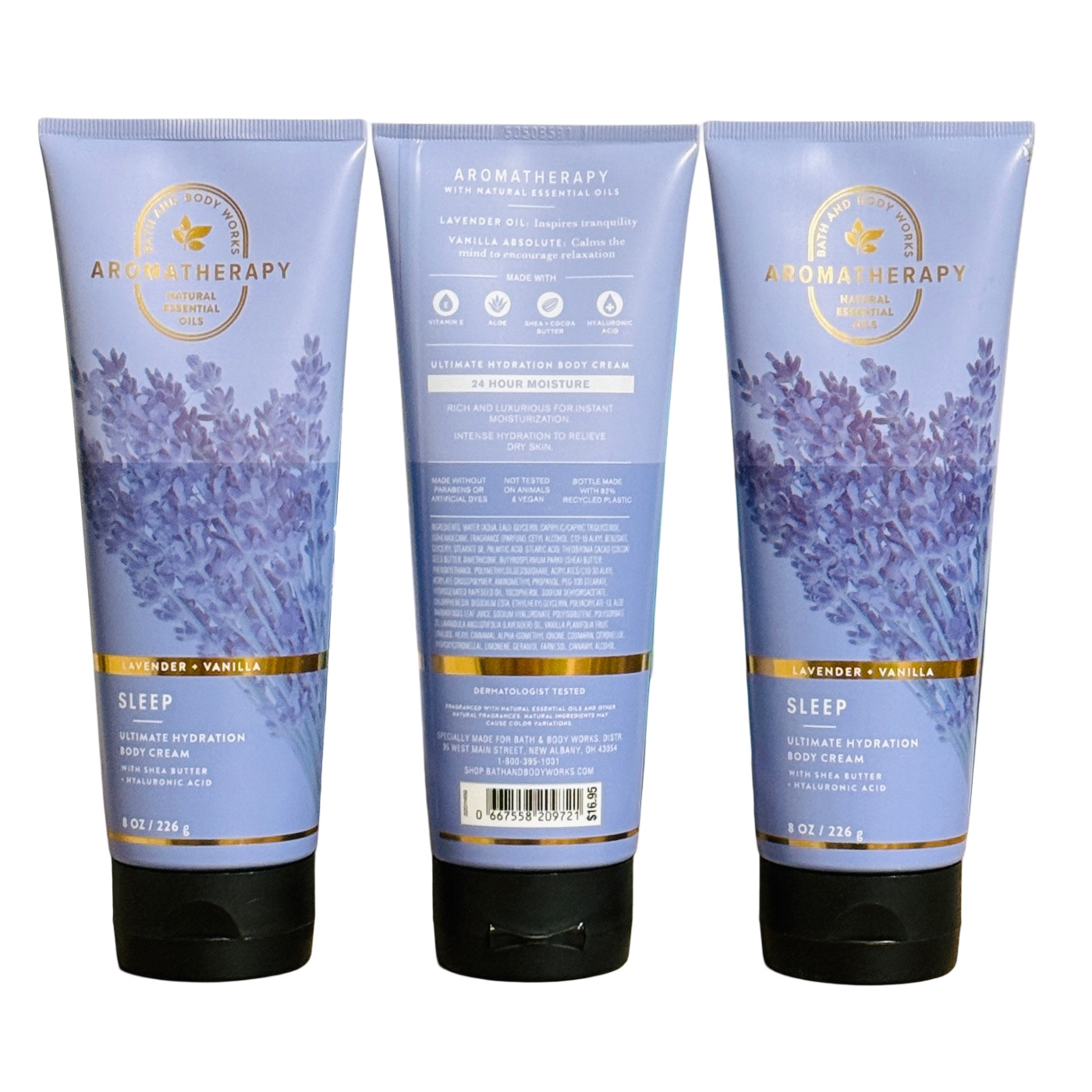 (3-PACK) Bath & Body Works Ultimate Hydration Body Cream 8oz "CHOOSE YOUR SCENT"