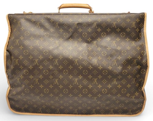 LOUIS VUITTON LV MONOGRAM BROWN CANVAS 2007 TRAVEL GARMENT BAG MADE IN FRANCE - Picture 5 of 24