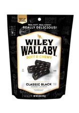 New Wiley Wallaby Soft & Chewy Classic Black Gourmet Licorice Candy 10oz