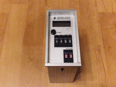 Pepperl Fuchs Zähler DAVV-4/Ex... EEx ib IIC T6 Tu  65°C PTB Nr. Ex-79/2106