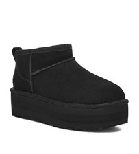 BIG SALE UGG Women's Classic Ultra Mini Platform Boots Black Authentic
