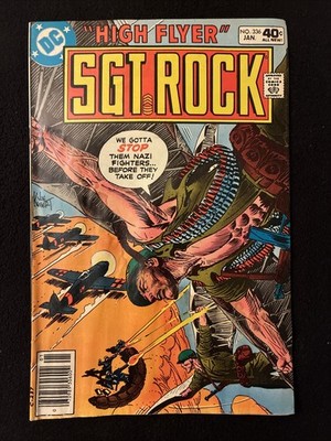 SGT ROCK 336 .5 DC 1980 READER M4S