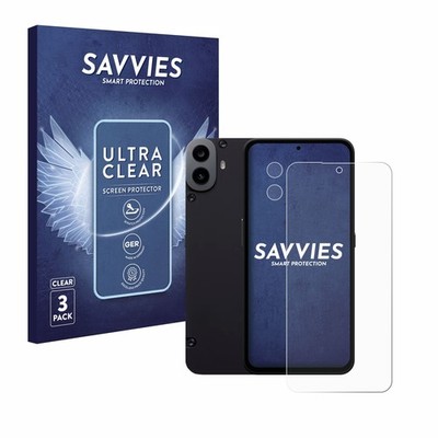6x Schutzfolie für Nothing CMF Phone 1 (Display+Kamera) Display Schutz Folie