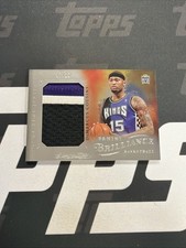 2012-13 Panini Brilliance Basketball Demarcus Cousins Game Time Jerseys Prime/25