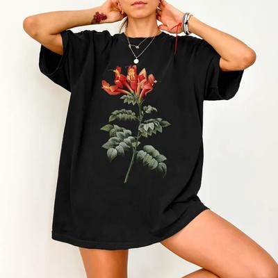 Honeysuckle Flower Comfort Tee Floral Gift