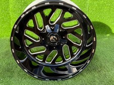 New Fuel 1pc D58120208247 Wheel Rim D581 Triton 20x12 8x165.1 Gloss Black Milled New Fuel 1pc D58120208247 Wheel Rim D581 Triton 20x12 8x165.1 Gloss Black Milled