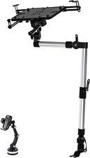 No-Drill Car Truck Laptop Mount 17" Adjustable Heavy Duty Stand Phone Mount