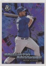 2018 Bowman Platinum Prismatic Prodigies Purple 91/250 Pete Alonso Peter o7m