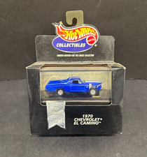 2000 Hot Wheels Collectibles 1970 Chevrolet El Camino Black Box 1/64 24791