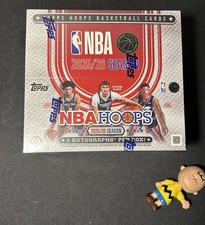2025-26 Topps NBA Hoops Basketball Jumbo Hobby Box Factory Sealed Brand New