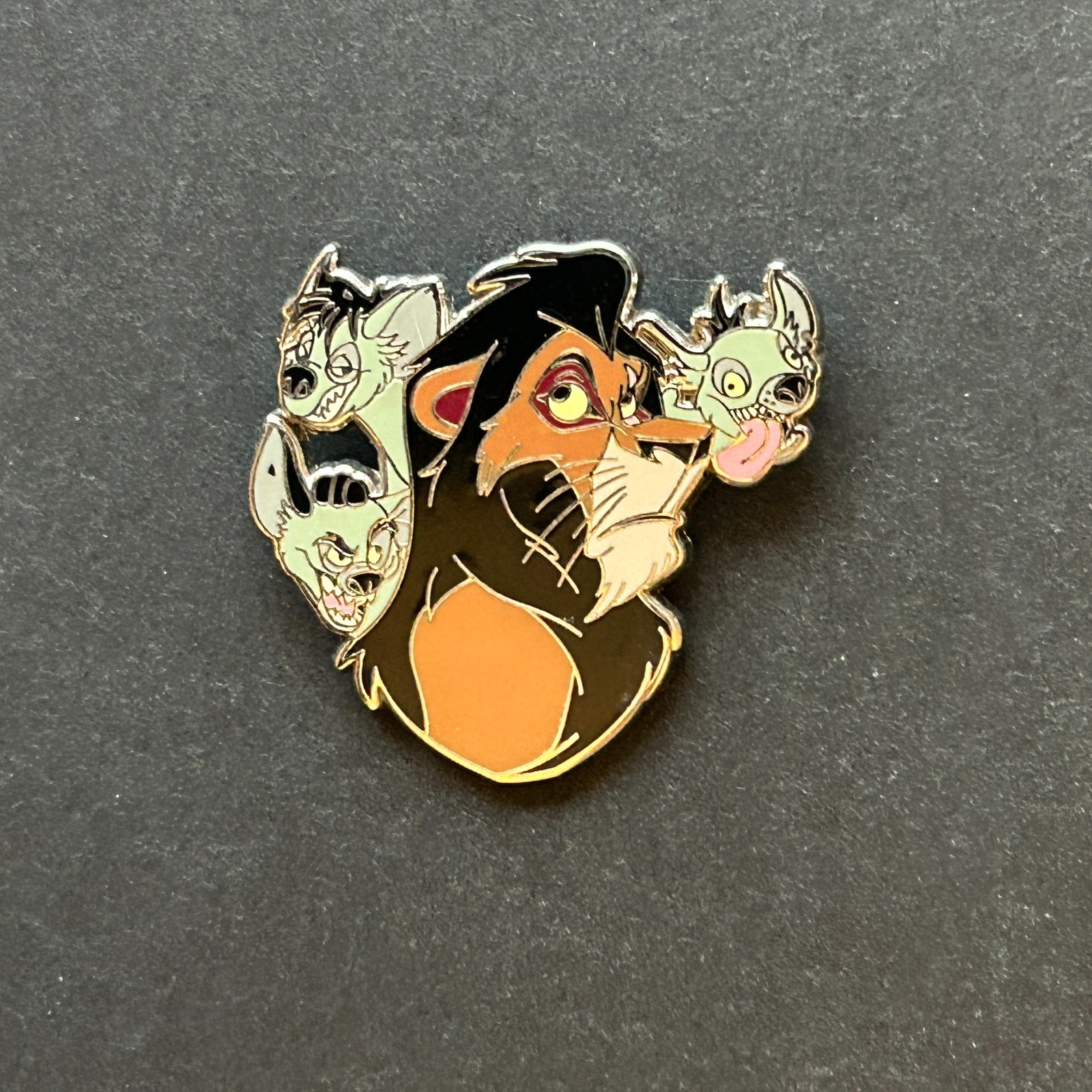 Scar, Shenzi, Banzai and Ed Hyenas Villains Booster Disney Pin 78567