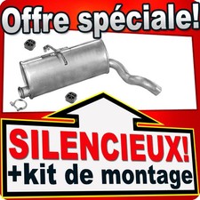 Pot d'échappement Citroen BERLINGO