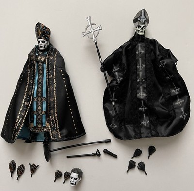 Super7 Ultimates Ghost Papa Emeritus IV plus Deluxe Papa II - Loose but Complete