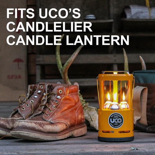 15-Hour Long-Burning White Candles for Camping, Emergencies, and Power Outages - Picture 3 of 5