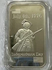2025 July 4th 1oz .999 Silver Proof Art Bar ~Mr. SilverStacker~ONLY 50 MADE